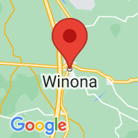 Map of Winona, MS US